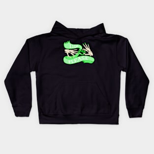 Lich Please Kids Hoodie